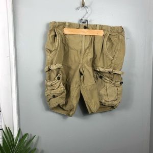 American Eagle Outfitters Tan Cargo Shorts